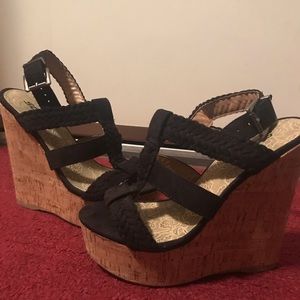 SODA Suede Wedge